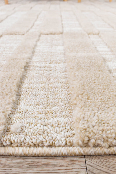 Forum Blocks Beige Rug