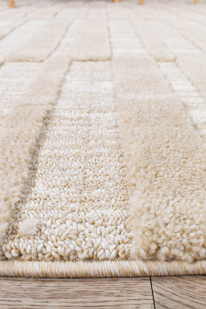 Forum Blocks Beige Rug