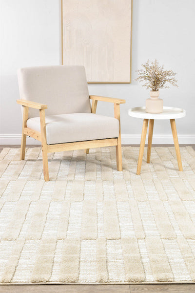 Forum Blocks Beige Rug