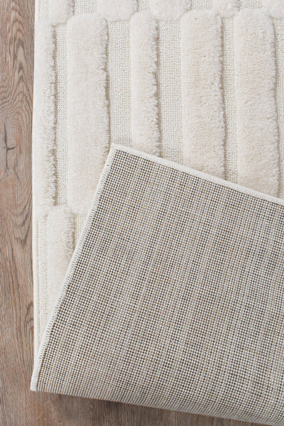 Forum Blocks Cream Runner Rug