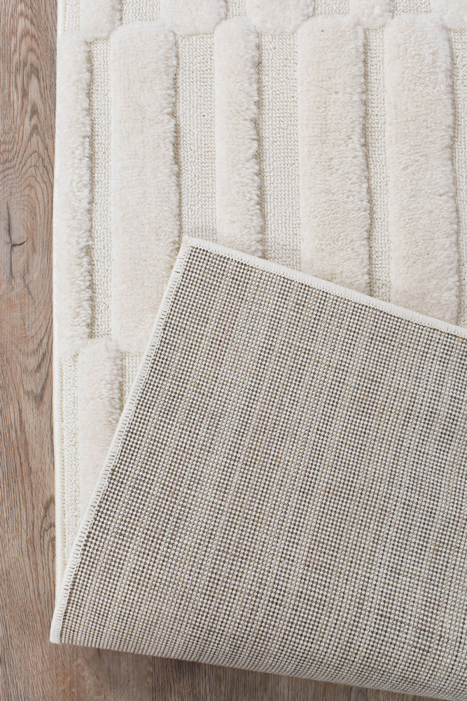 Forum Blocks Cream Runner Rug