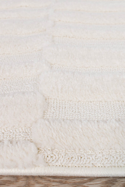 Forum Blocks Cream Runner Rug