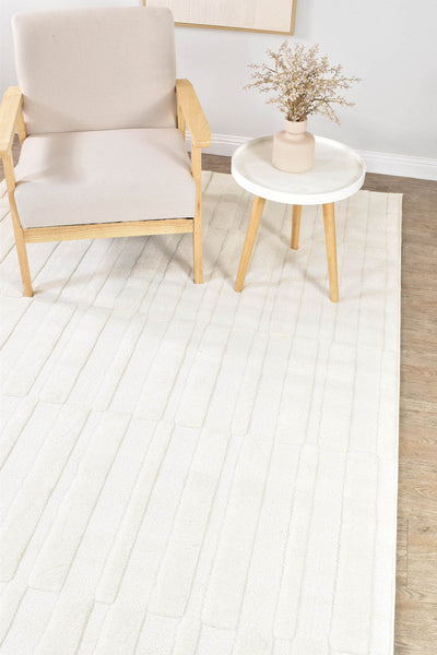 Forum Blocks Cream Rug