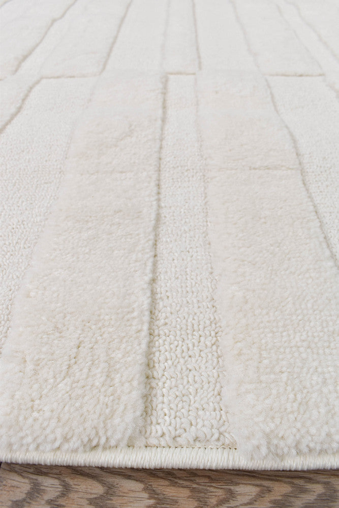 Forum Blocks Cream Rug