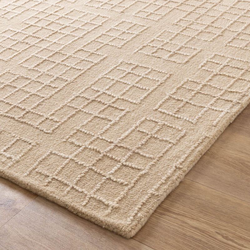 Elite Cro Beige Brilliant Wool Rug