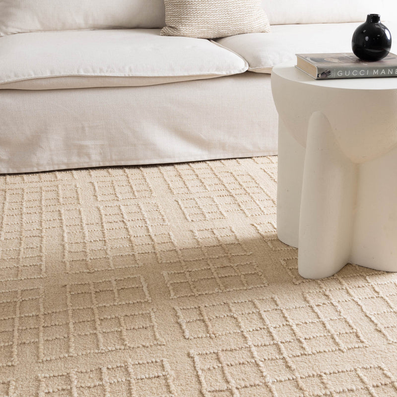 Elite Cro Beige Brilliant Wool Rug