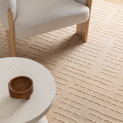 Elite Cro Beige Brilliant Wool Rug