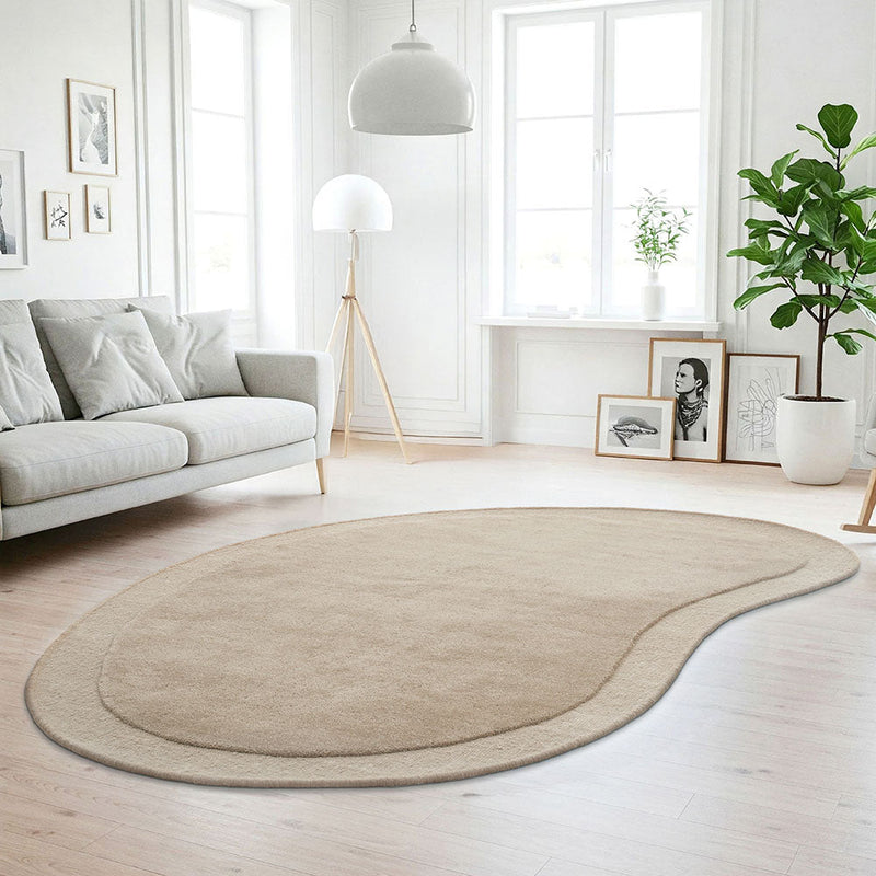 Cleo Latte Pure NZ Wool Rug, Rugs Online Rugs Sydney Australia, www.rugsonlinerugs.com.au