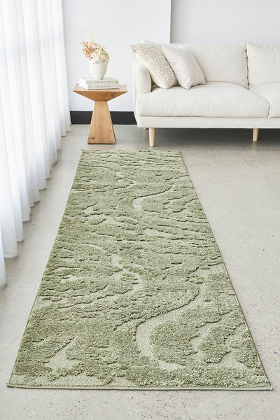 Comfina Alexander Nyla Green Runner Rug, Rugs Online Rugs Sydney Australia, www.rugsonlinerugs.com.au