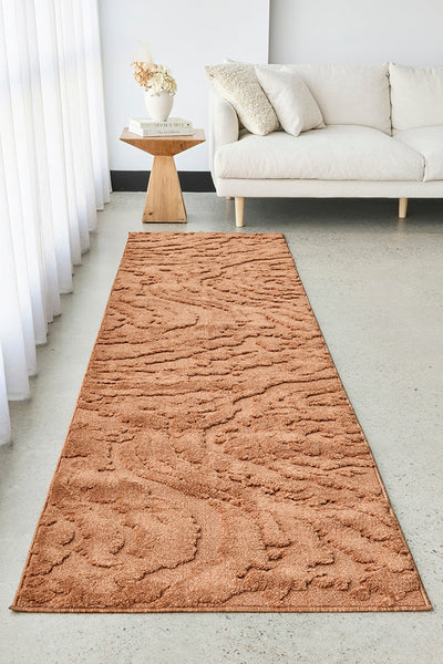 Comfina Alexander Nyla Rust Runner Rug, Rugs Online Rugs Sydney Australia, www.rugsonlinerugs.com.au