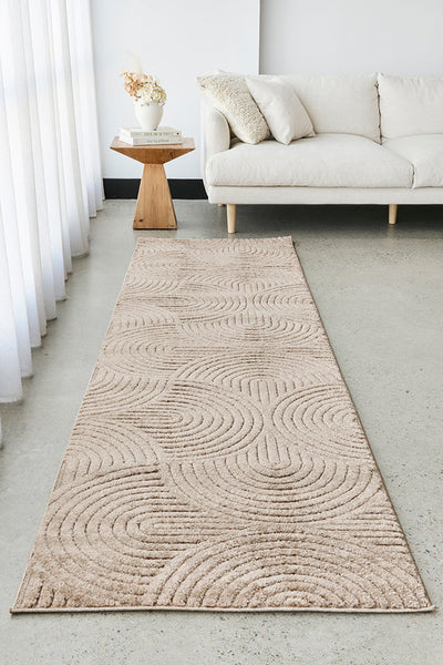 Comfina Florence Zina Latte Runner Rug, Rugs Online Rugs Sydney Australia, www.rugsonlinerugs.com.au