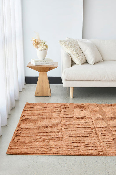 Comfina Ozzy Aliya Rust Rug, Rugs Online Rugs Sydney Australia, www.rugsonlinerugs.com.au