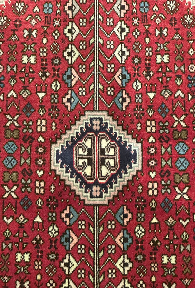 Farm Motif Handmade Aba Village Deh Wool Rug (STK250-53) 103X64CM