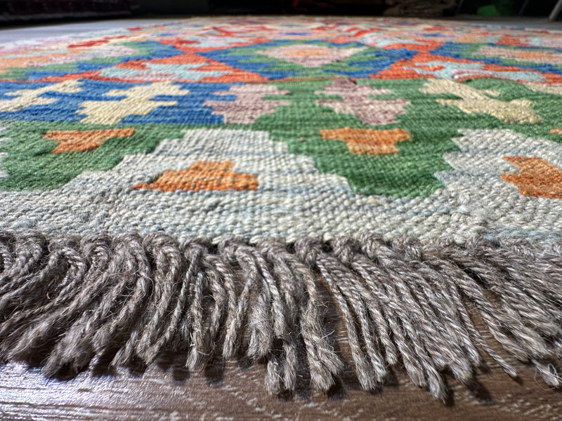 Kilim Chobi Handmade Multi Wool Rug (STK550-2083) 190X149CM