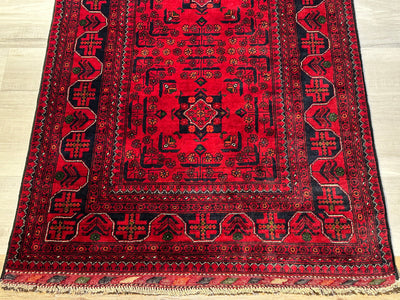 Kamyab Afghan Fine Tribal Wool Rug (550-2124) 156X104CM