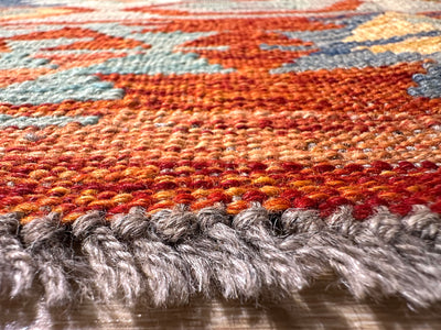 Kilim Chobi Handmade Multi Wool Rug (STK550-2098) 285X202CM