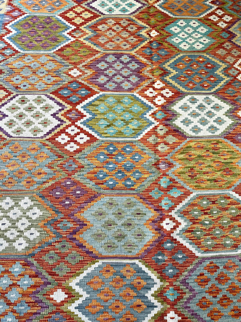 Kilim Chobi Handmade Multi Wool Rug (STK550-2099) 305X214CM