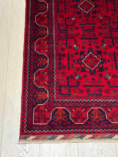 Kamyab Afghan Fine Tribal Wool Rug (550-1942) 123x80cm