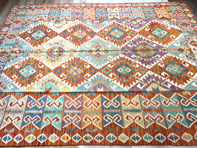 Kilim Chobi Handmade Multi Wool Rug (STK550-2097) 290X202CM