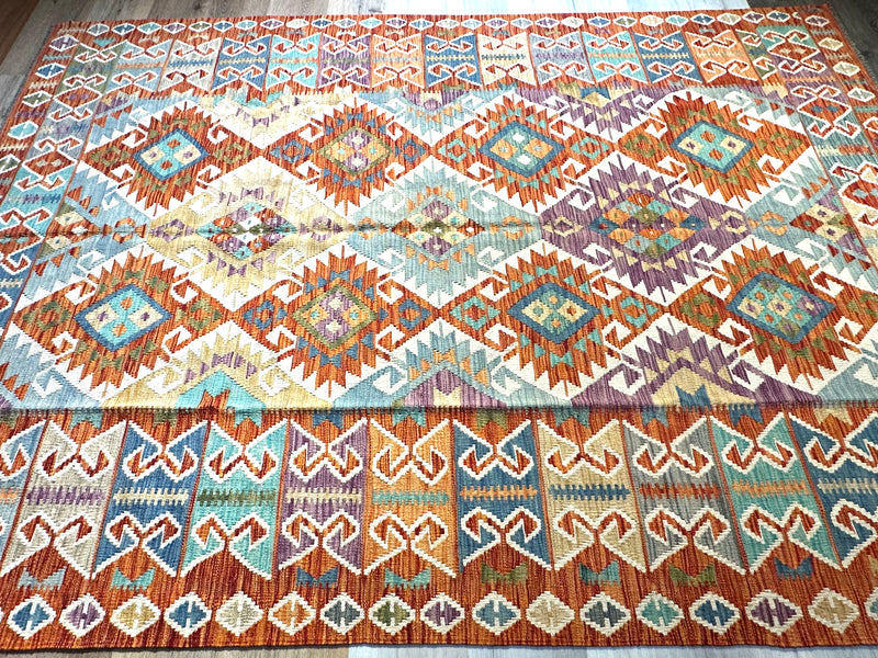 Kilim Chobi Handmade Multi Wool Rug (STK550-2097) 290X202CM