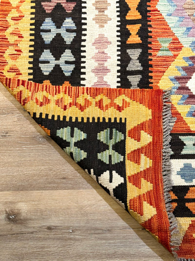 Kilim Chobi Handmade Multi Wool Rug (STK550-2026) 396X314CM