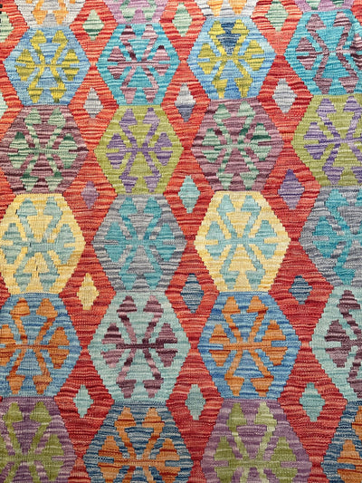 Kilim Chobi Handmade Multi Wool Rug (STK550-2027) 350X255CM