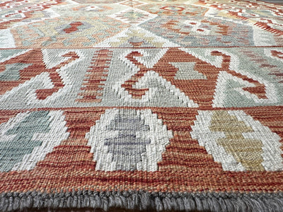 Kilim Chobi Handmade Multi Wool Rug (STK550-2096) 284X203CM