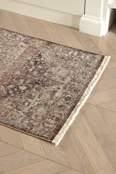 Darren Palmer Heirloom Plum Runner Rug