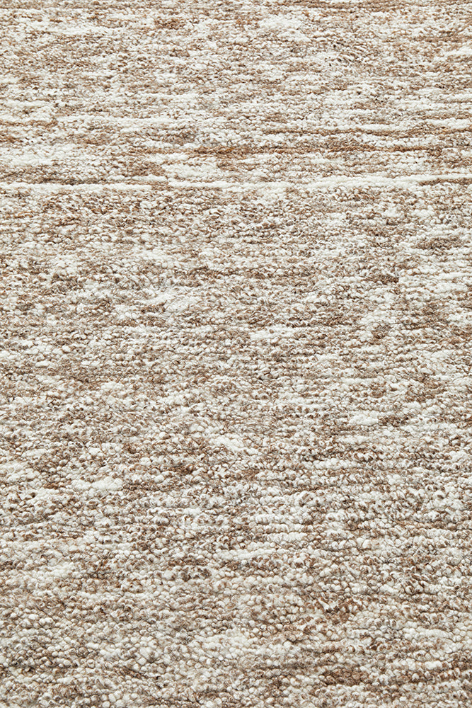 Darren Palmer Travertine Brown Wool Rug