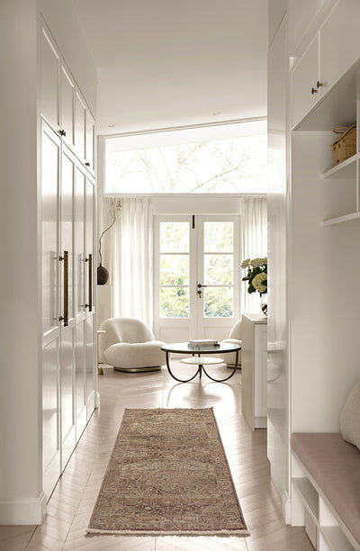 Darren Palmer Heirloom Plum Runner Rug, Rugs Online Rugs Sydney Australia, www.rugsonlinerugs.com.au