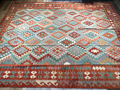 Kilim Chobi Handmade Multi Wool Rug (STK550-2045) 340X256CM