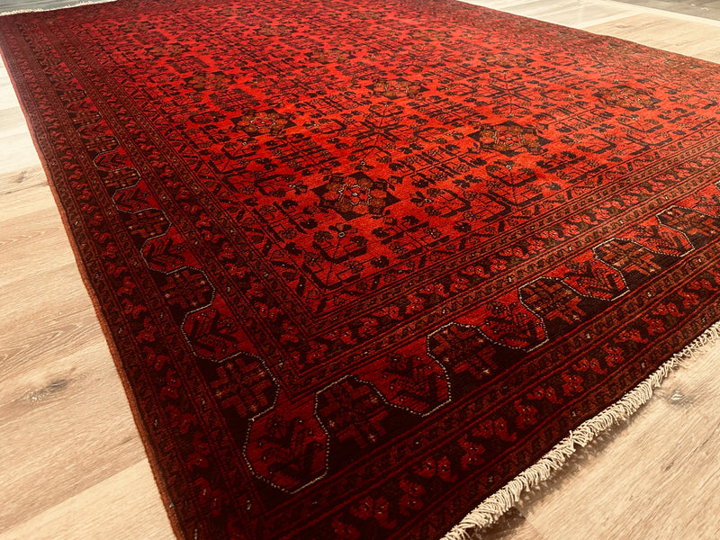 Khal Mohommadi Afghan Fine Tribal Rug (550-2063) 294X196CM