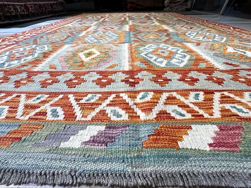 Kilim Chobi Handmade Multi Wool Rug (STK550-2102) 281X200CM