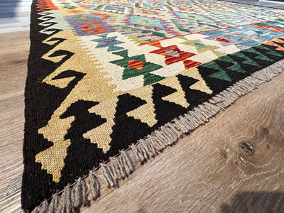 Kilim Chobi Handmade Multi Wool Rug (STK550-2052) 287X196CM