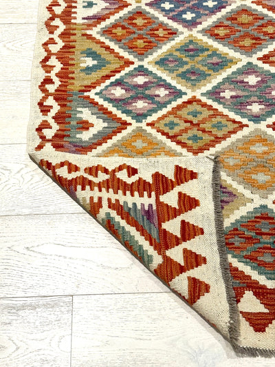 Kilim Chobi Handmade Multi Wool Runner Rug (STK550-2008) 578x85cm