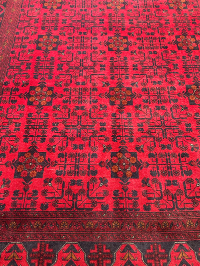 Khal Mohommadi Afghan Fine Tribal Rug (550-2049) 293x200cm