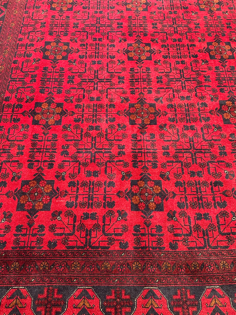 Khal Mohommadi Afghan Fine Tribal Rug (550-2049) 293x200cm