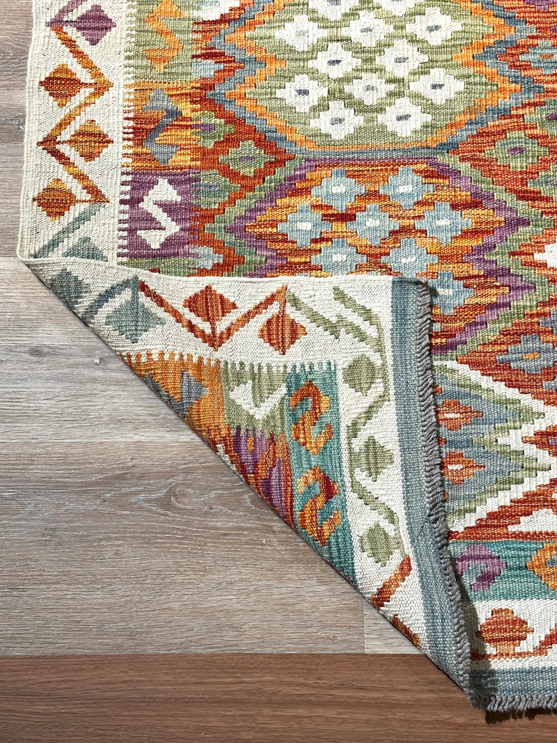 Kilim Chobi Handmade Multi Wool Rug (STK550-2099) 305X214CM