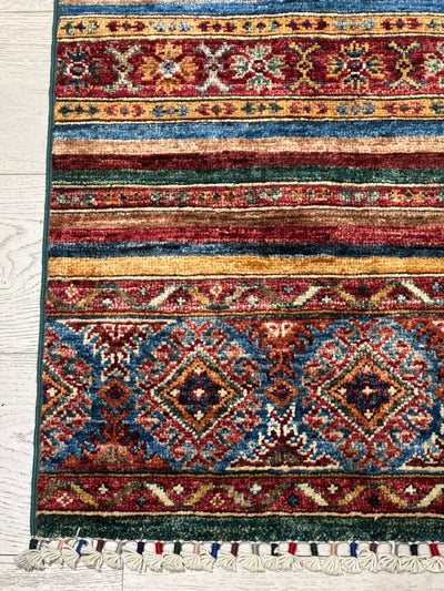 Kazak Khorjin Handmade Vegi Dye Rug (SKT550-1990) 97X60CM