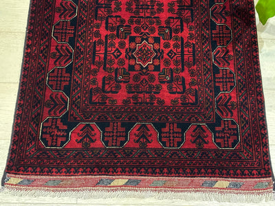 Kamyab Afghan Fine Handmade Wool Tribal Runner Rug (550-2035) 492X78cm