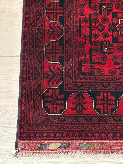 Kamyab Afghan Fine Handmade Tribal Wool Runner Rug (550-2088) 504X80cm