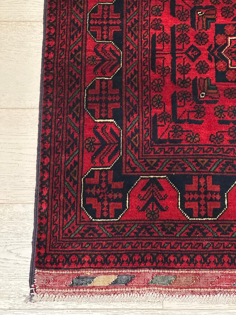 Kamyab Afghan Fine Handmade Tribal Wool Runner Rug (550-2088) 504X80cm