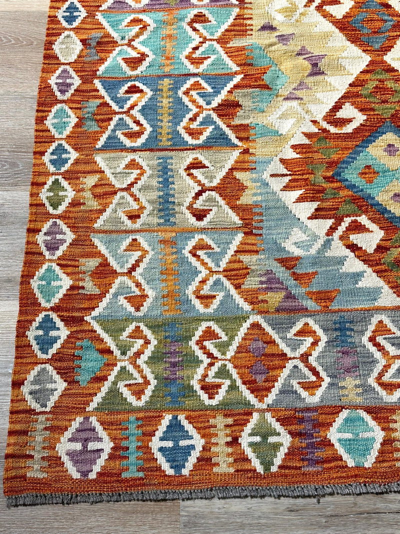 Kilim Chobi Handmade Multi Wool Rug (STK550-2097) 290X202CM