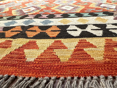 Kilim Chobi Handmade Multi Wool Rug (STK550-2026) 396X314CM