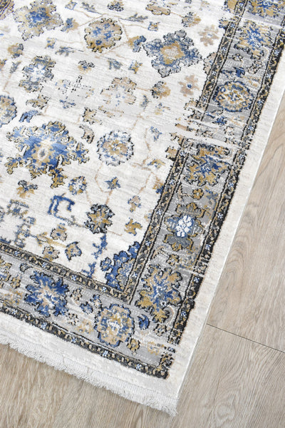 Rugbella Keshan Grey Grey Runner Rug