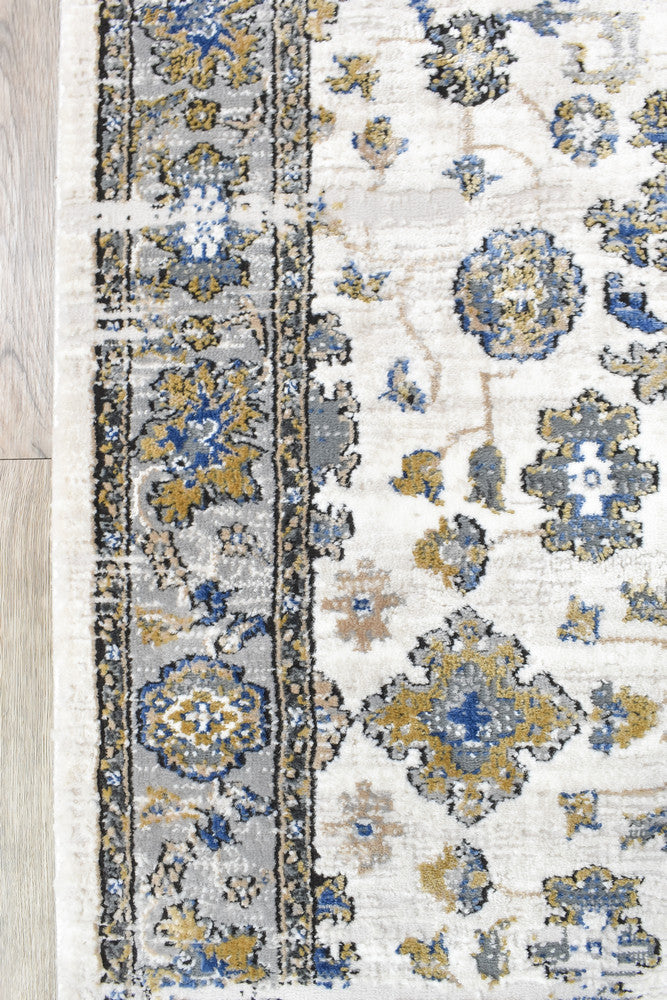 Rugbella Keshan Grey Grey Runner Rug