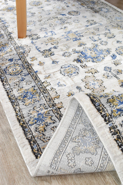 Rugbella Keshan Grey Grey Runner Rug