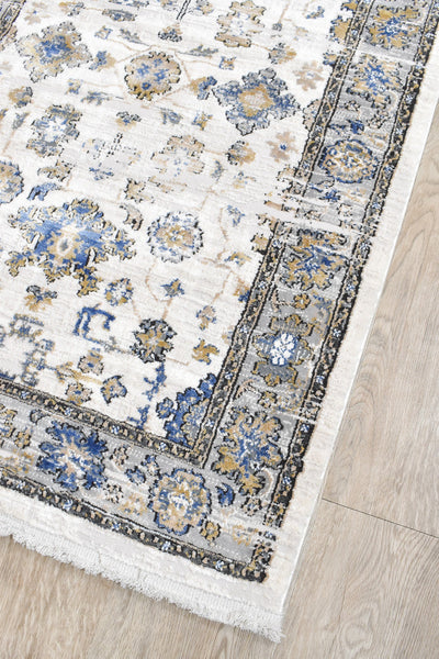 Rugbella Keshan Grey Grey Runner Rug