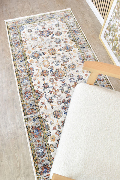 Rugbella Keshan Multi Grey Runner Rug