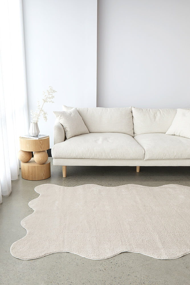 Easy Beige Soft Rug